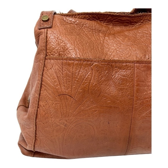 AMERICAN LEATHER CO. Handbag, Purse, Brandy Tooled - Picture 13 of 14